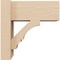 Ekena Millwork 6-in W x 12-in D x 12-in H Balboa Block Rough Cedar Woodgrain TimberThane Outlooker, Primed Tan OUTUR060X12X12BOA44RCPR - alternate 3